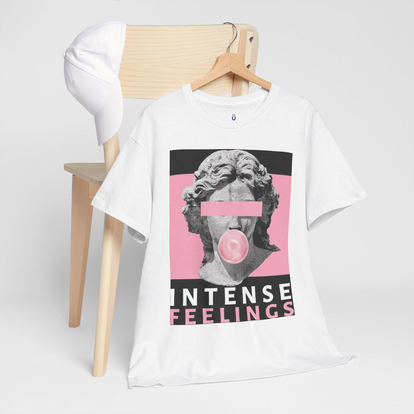 🎭 Camiseta “Intense Feelings” – Arte Clásico & Rebeldía Moderna