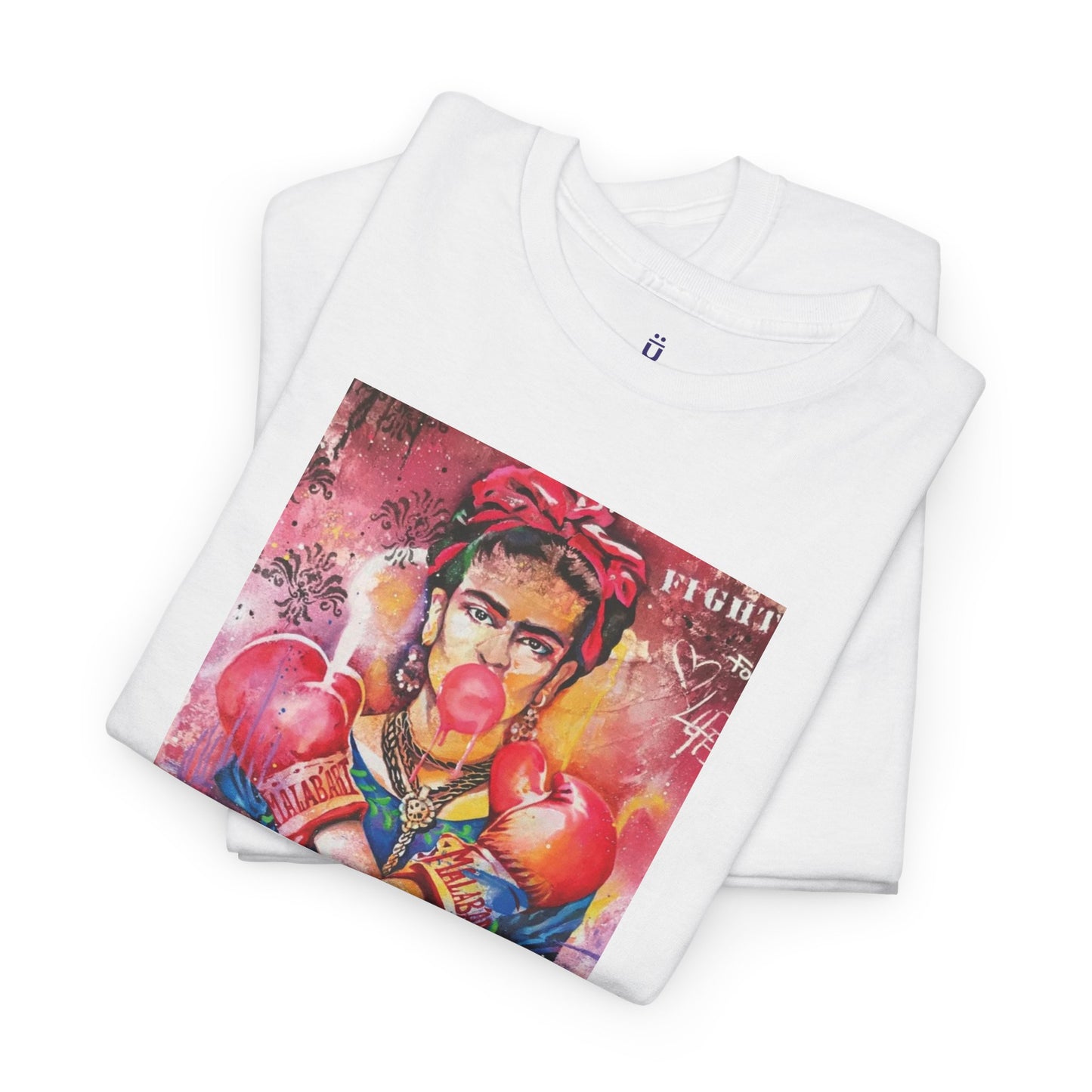 🎨 Camiseta “Self-in-Fight” – Inspirada en Frida Kahlo