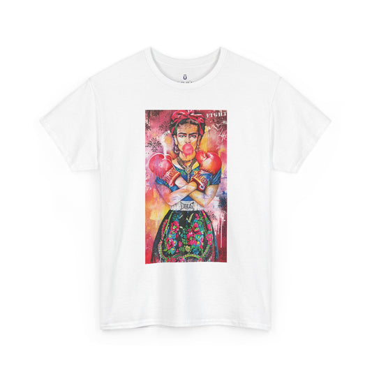 🎨 Camiseta “Self-in-Fight” – Inspirada en Frida Kahlo